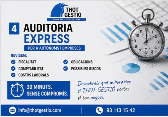 No ens cal dir-vos com treballem, vosaltres ens ho confirmeu. Ens agrada el què fem i ho fem amb tot lo bo perquè el resultat sigui òptim

#lanostreempresaelteudespatx #gestoriaadministrativa #milloralestevesopcionsja